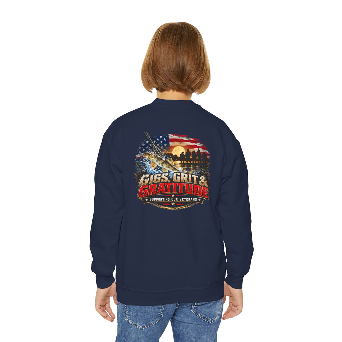 "Gigs, Grit & Gratitude 2026" Youth Sweatshirt