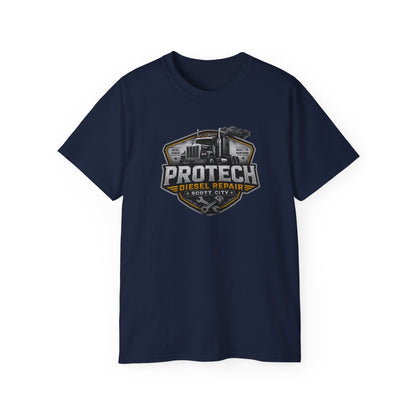 ProTech Diesel Repair Shield Tee | Truck Mechanic Logo Shirt