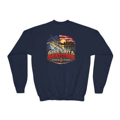 "Gigs, Grit & Gratitude 2026" Youth Sweatshirt