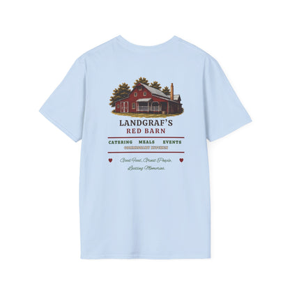 Barn Crew T-Shirt — Rustic Farm Life Tee with Heart Accents