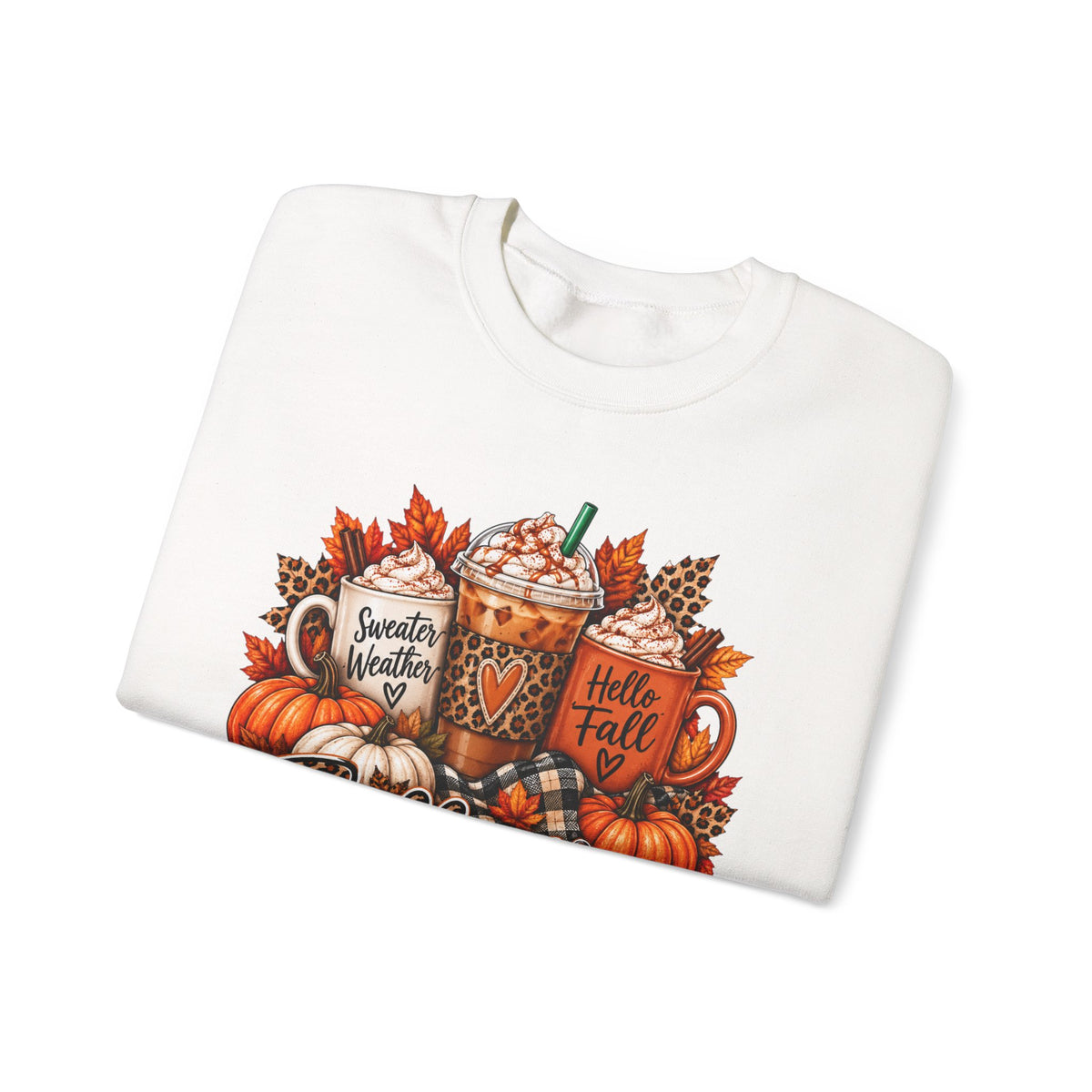 Fall Vibes Sweatshirt — Cozy Pumpkin Spice Autumn Crewneck