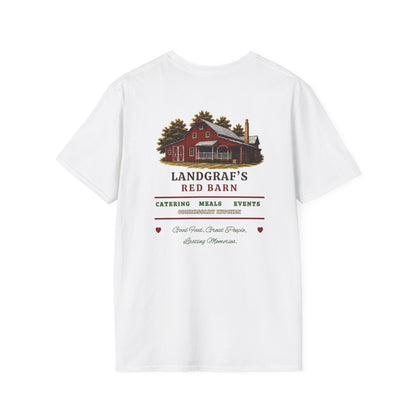 Barn Crew T-Shirt — Rustic Farm Life Tee with Heart Accents